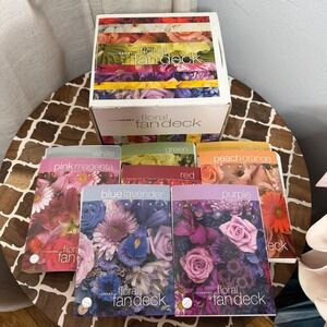John Henry Floral Fan Deck Reference Guide Boxed Set Florist Design Wedding Rare
